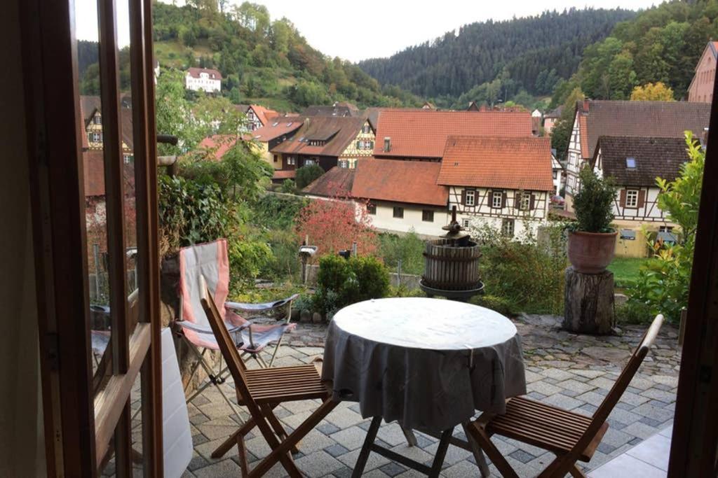 Urlaub Mit Blick Auf Schiltachs Fachwerkhaeuser Εξωτερικό φωτογραφία